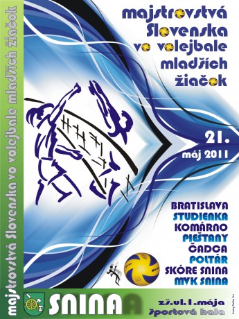plagát majstrovstiev Slovenska MIDI 2011